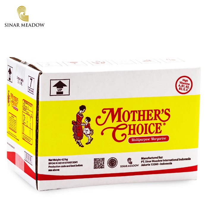 

Mother's Choice Multipurpose Margarine 4.5 Kg (Margarin Serbaguna)