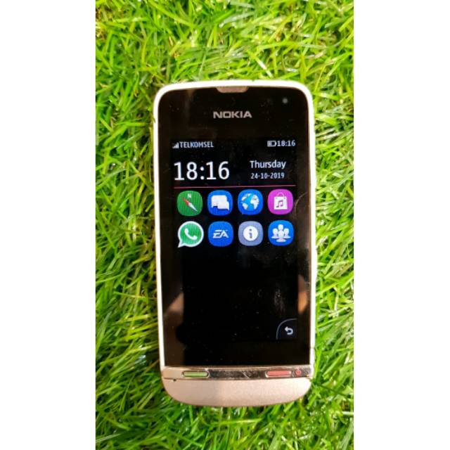 Hp Jadul Nokia 311 Asha White Symbian Legendaris Not 215 Or Lumi
