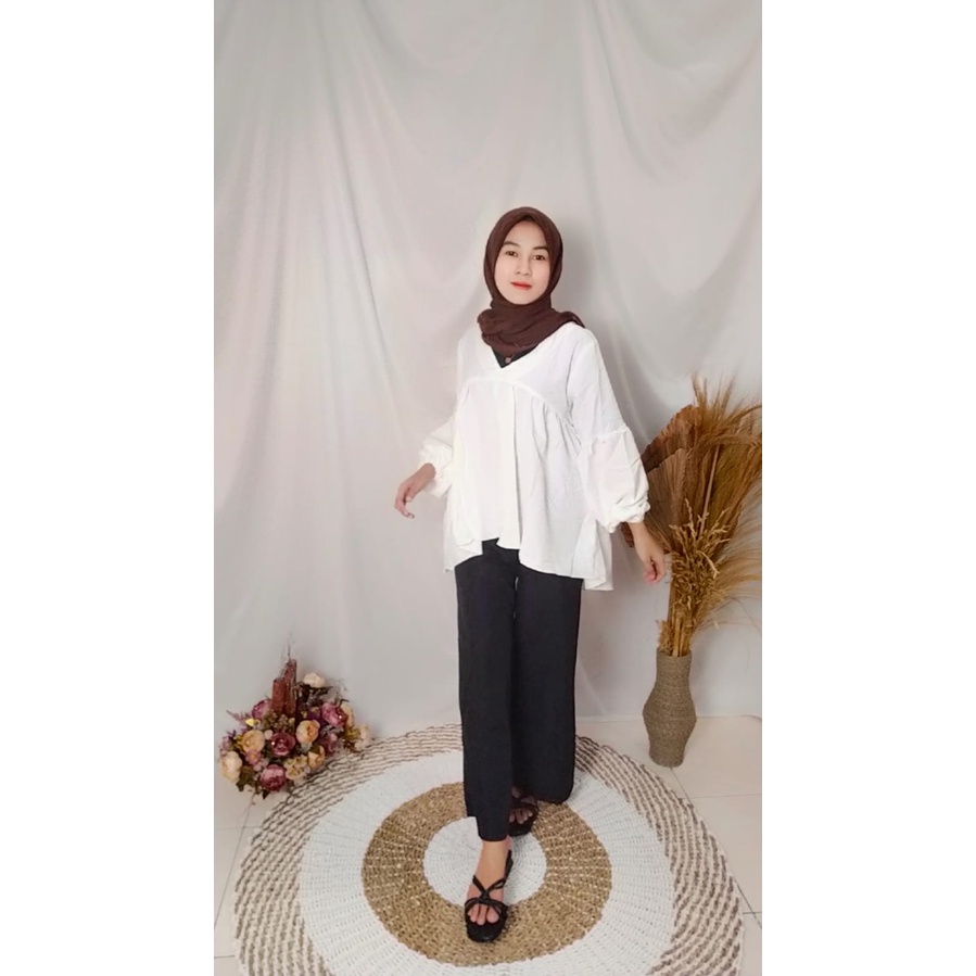 FR Fashion - Dealova Blouse / ALYNA Blouse Wanita / NAVA BLOUSE