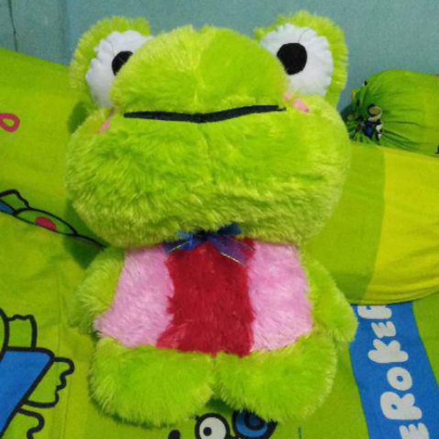 Boneka keropi bulu size:L