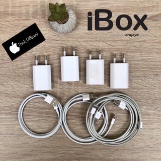 Charger iPhone ORIGINAL iBox COPOTAN BAWAAN 100% Cas adaptor cable