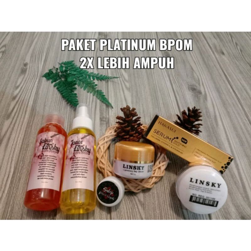 SEPAKET LINSKY PLATINUM BPOM ORIGINAL