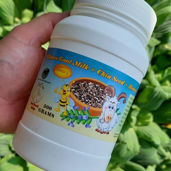 

(BISA COD) RumahBully - Super Premium Ettawa Goat Milk + Chia Seed - Dog Cat MILK TERMURAH Kode 111