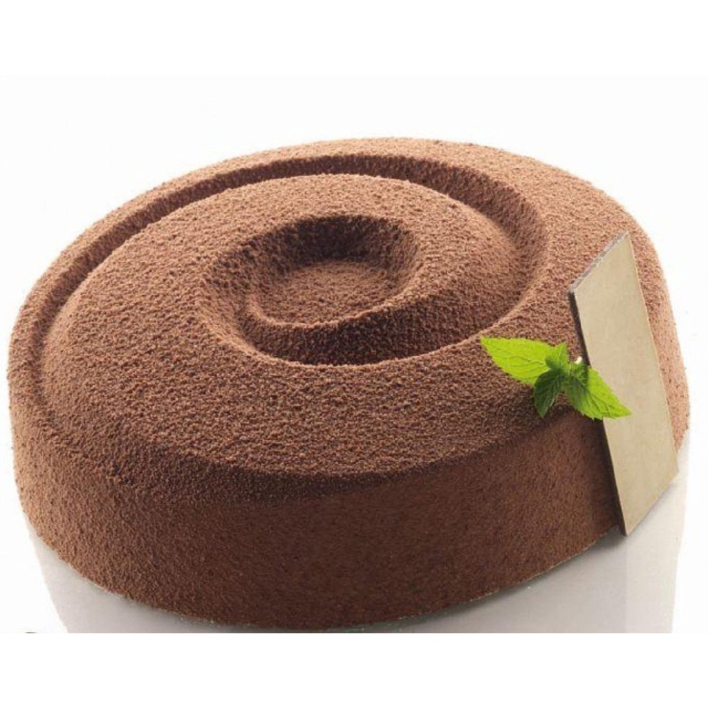 Cetakan Loyang Silicone Puding Coklat Tahan Panas Silikon Vague Turbin