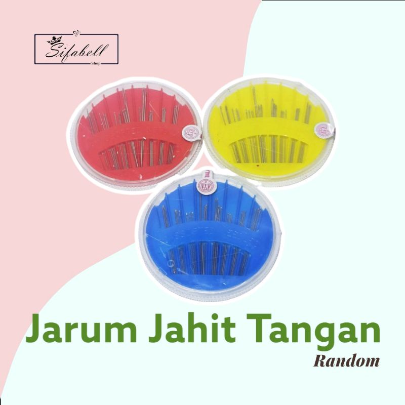 Jarum Jahit Tangan Bulat Hand Needle Pack