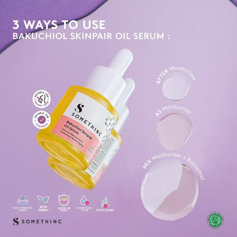 SOMETHINC BAKUCHIOL SKINPAIR OIL SERUM