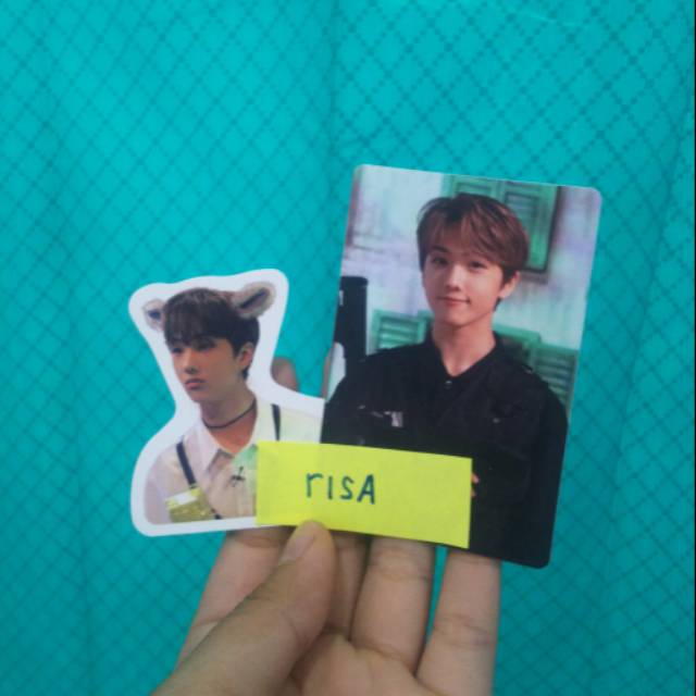 Sticker set puff jisung