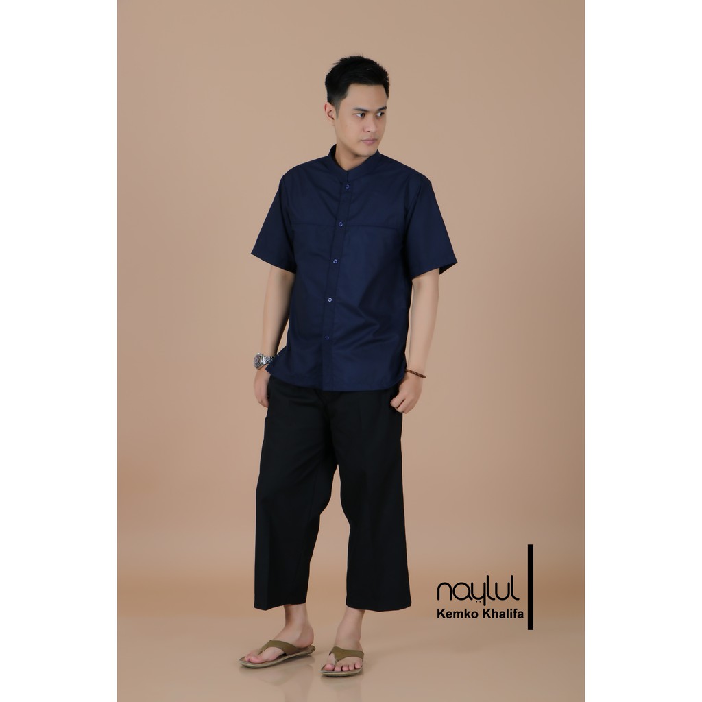 Busana Muslim Pria / Baju Koko / Kemeja Koko / Kemko Rabbani Naylul Original