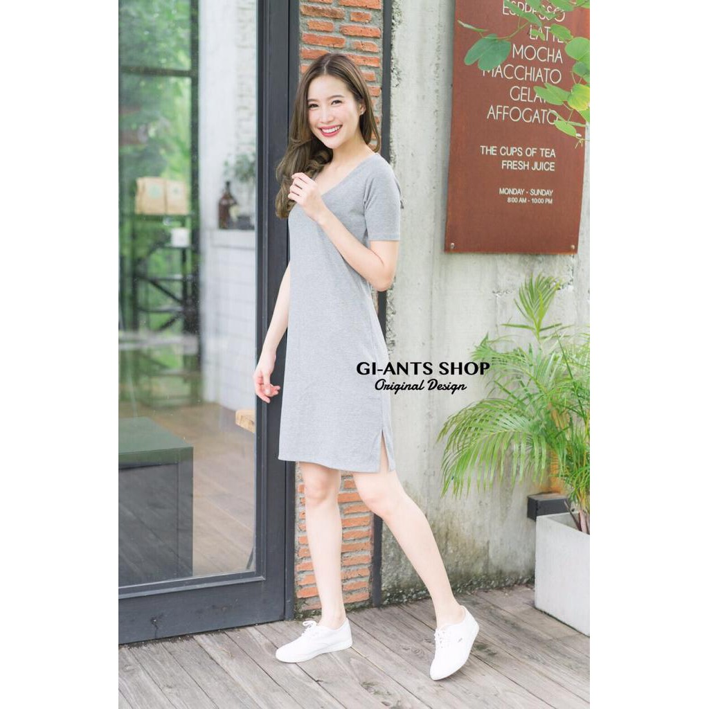 [TERBARU] GIANTS SHOP DRESS VNECK NEW IMPORT BKK BANGKOK (130 )