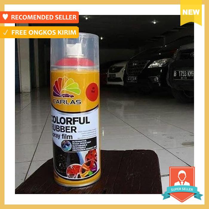 

Carlas Rubber Paint Merah Dof Carlas C6 Red Doff
