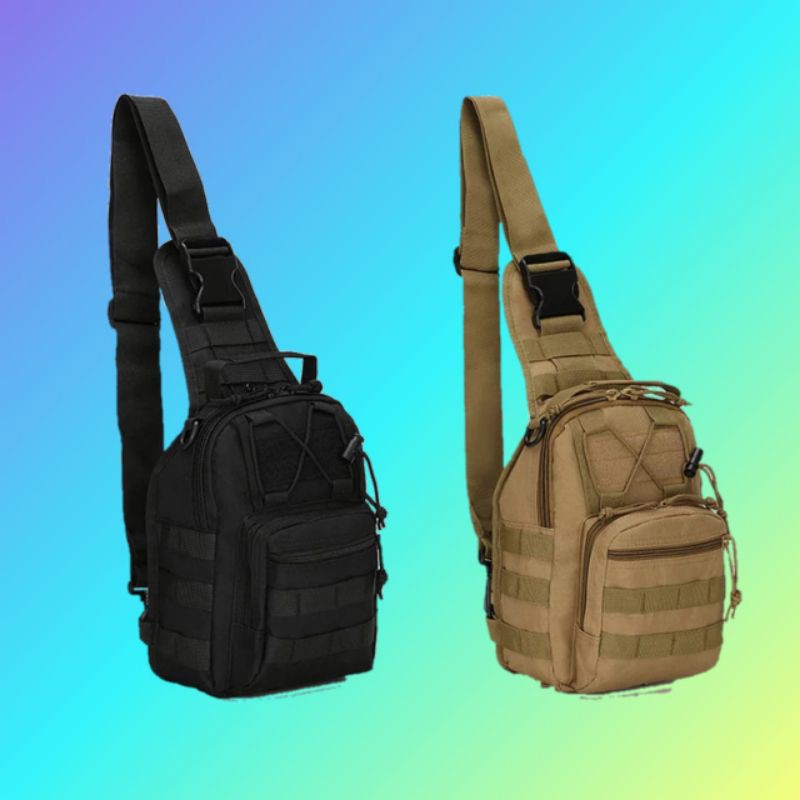 Tas slempang Tactical Army/Tas slempang Pria