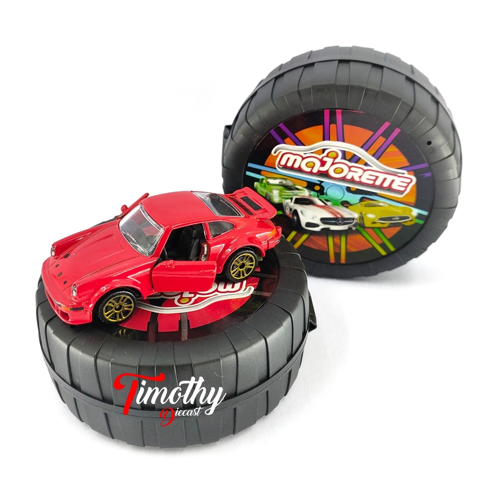 Majorette Diecast Pomade Porsche 934 Merah Open Pintu Kondisi Baru