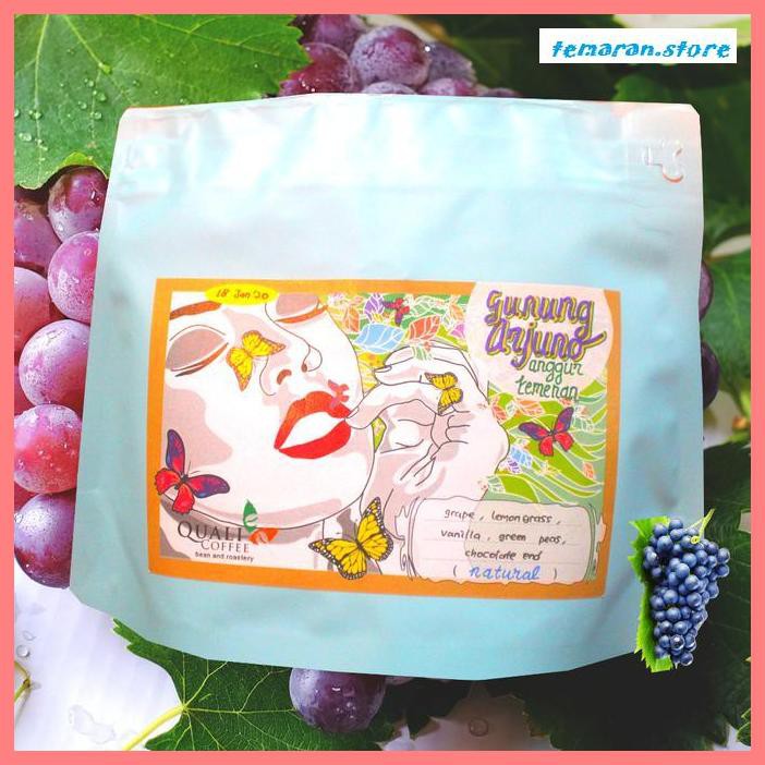

Kopi- Gn Arjuno Anggur Temenan - Natural Seasonal Origin (100% Kopi Arabica) -Biji-Kopi.