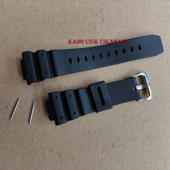 Tali Strap Untuk Casio G-Shock DW-5300 DW-5900 DW-6000 DW-6200 DW-6600 Bonus Pen Springbar