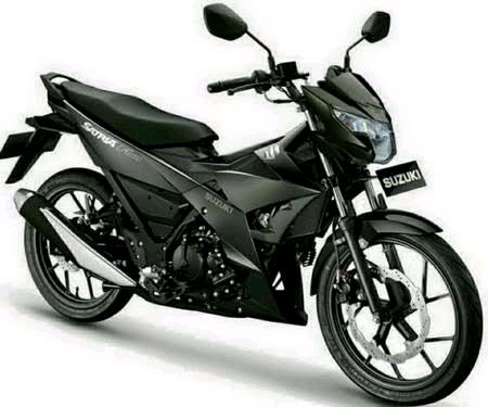 spakbor depan suzuki satria fu fi injeksi hitam