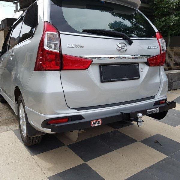 TOWING BAR BESI TEBAL PELINDUNG BUMPER BEMPER MOBIL GRAND AVANZA GREAT XENIA VELOZ MODEL ARB LONG