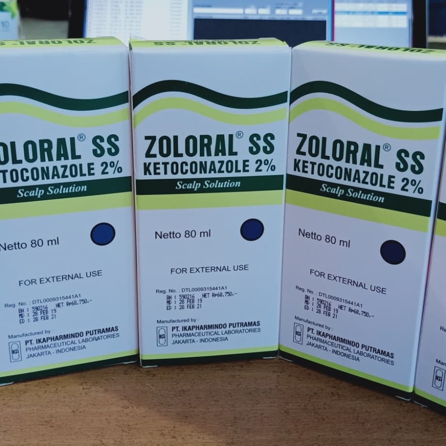 ZOLORAL SS SHAMPOO 80ML ANTI KETOMBE ANTI JAMUR