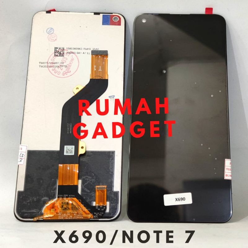 LCD INFINIX X690/NOTE 7 FULLSET TOUCHSCREEN