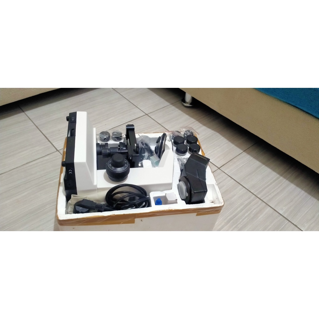 Mikroskop Binokuler XSZ 107BN + KAMERA MIKROSKOP 16MP 1080P