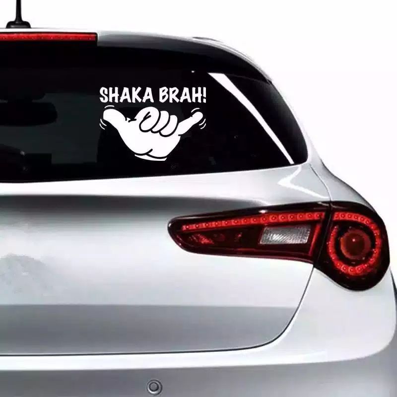 

sticker Shaka brah