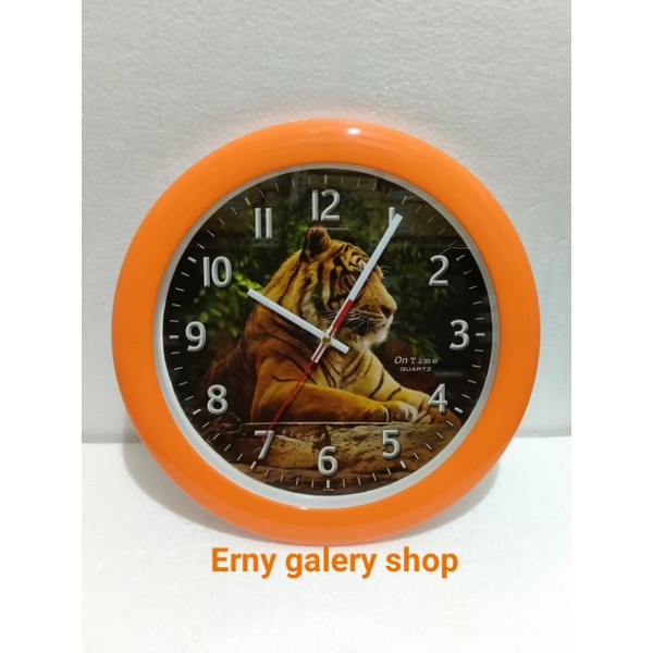 jam dinding ontime animal 767