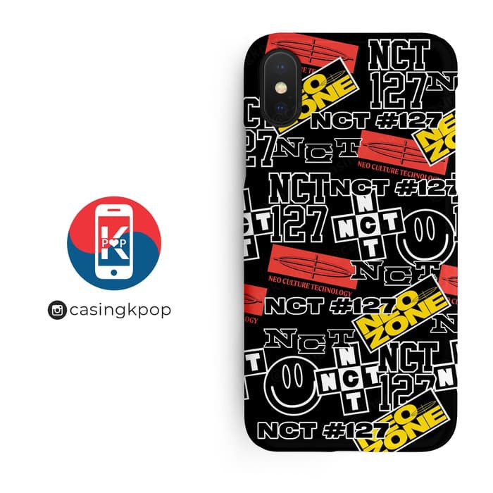 Caseme Casing HP KPOP XIAOMI/OPPO/VIVO/SAMSUNG/IPHONE NCT NEO ZONE STICKER