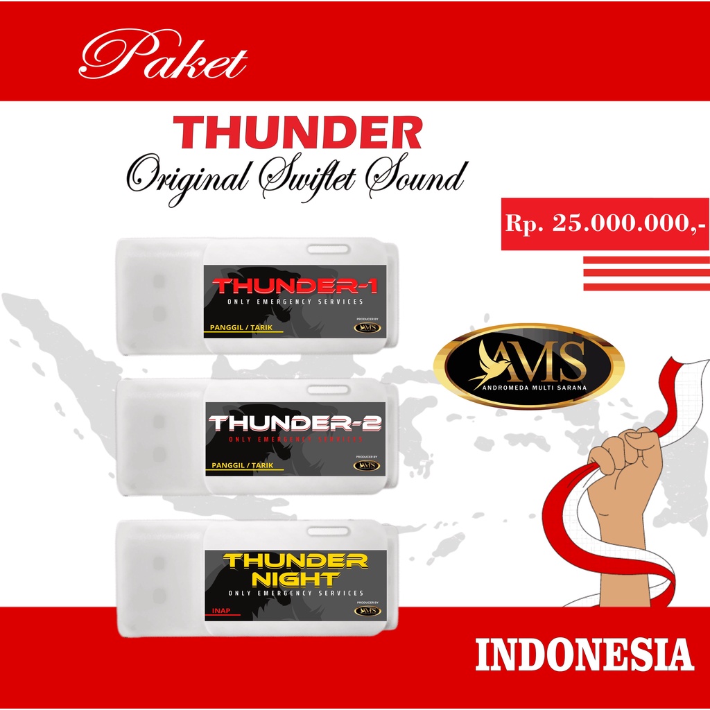 Paket Thunder (Suara Walet)