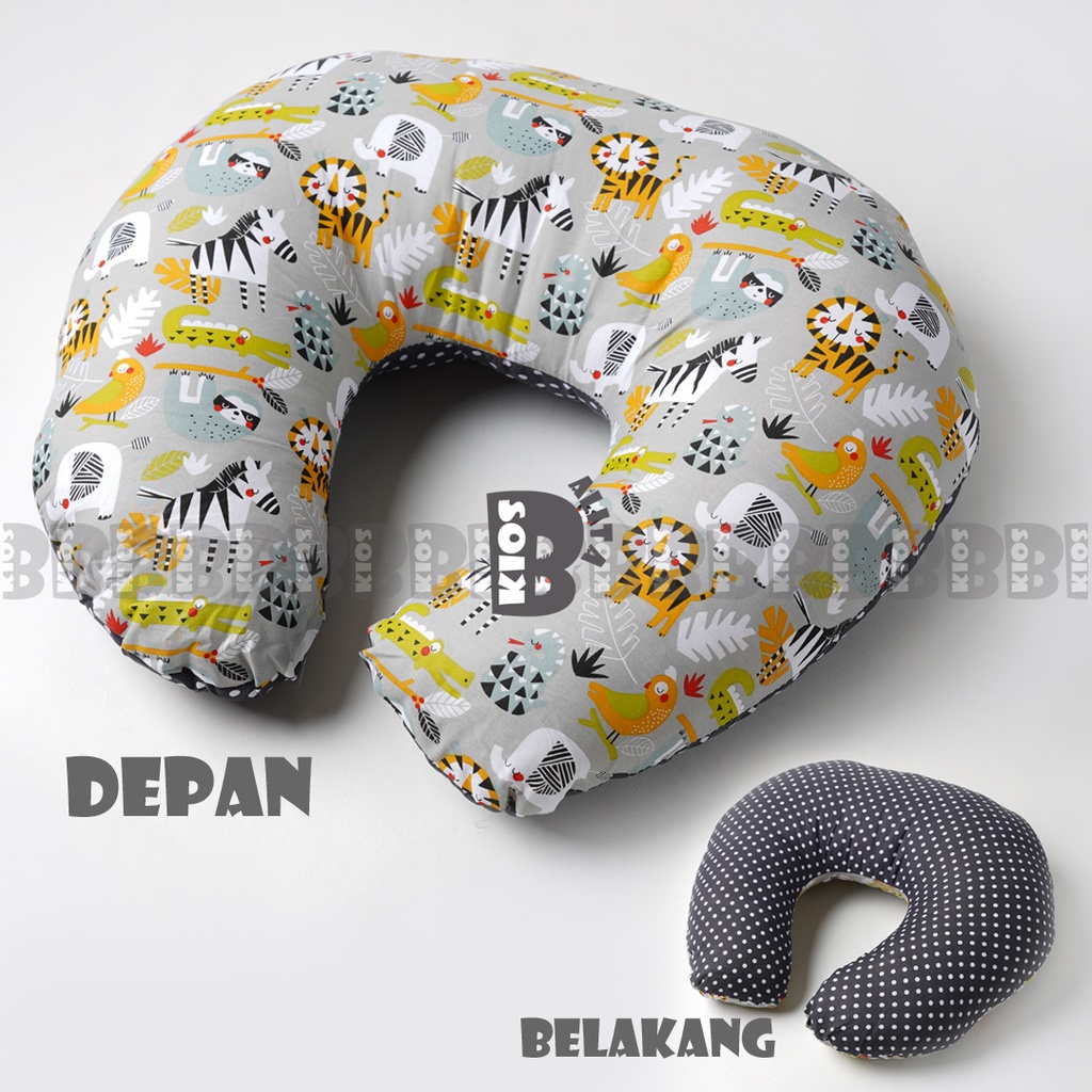 [FREE BANTAL BAYI] paket bantal menyusui dan apron cover menyusui / Bantal Menyusui - Nursing Pillow - Bantal alas menyusui