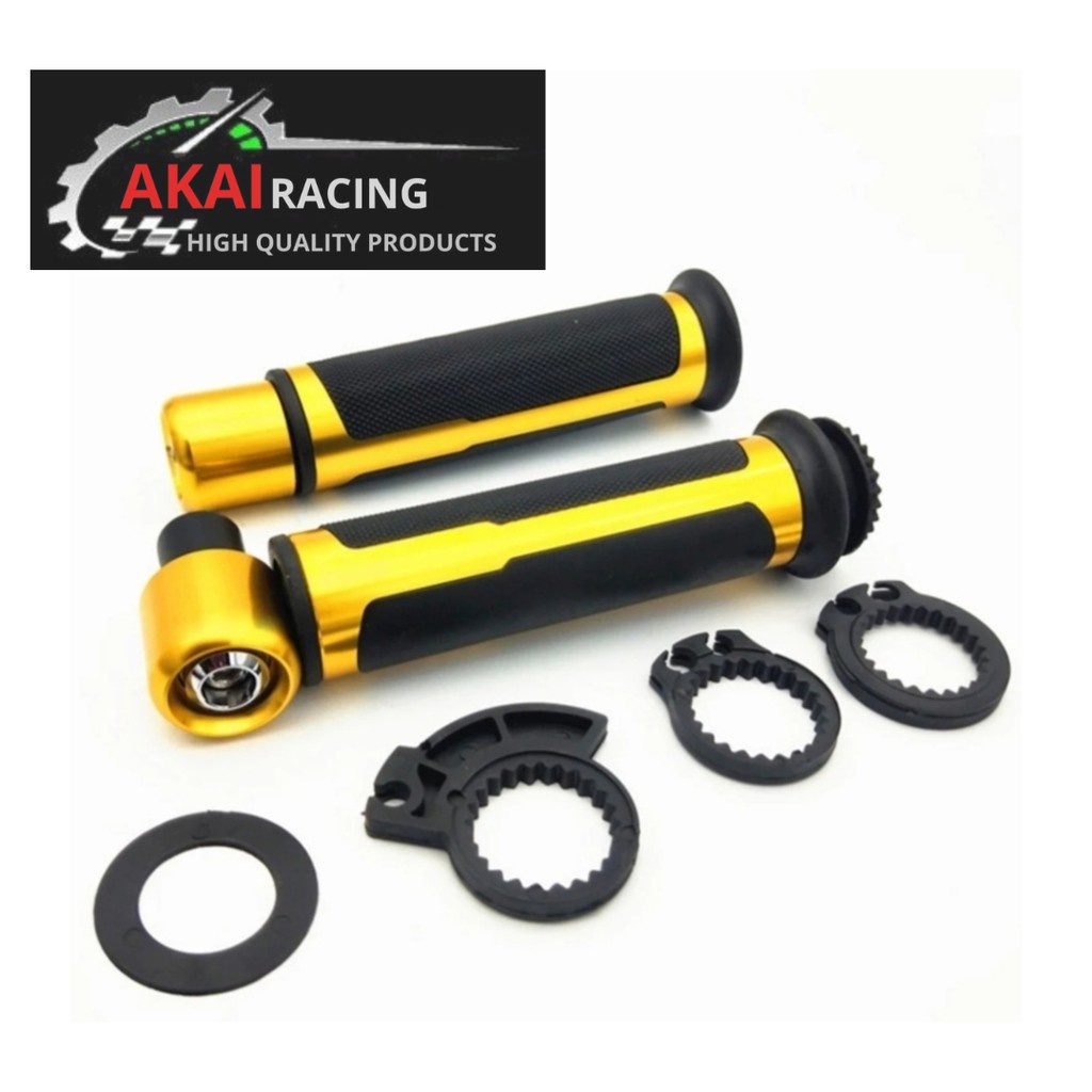 Handgrip Motor Variasi Akai Racing + Gas Kit Premium Original Universal Semua Motor