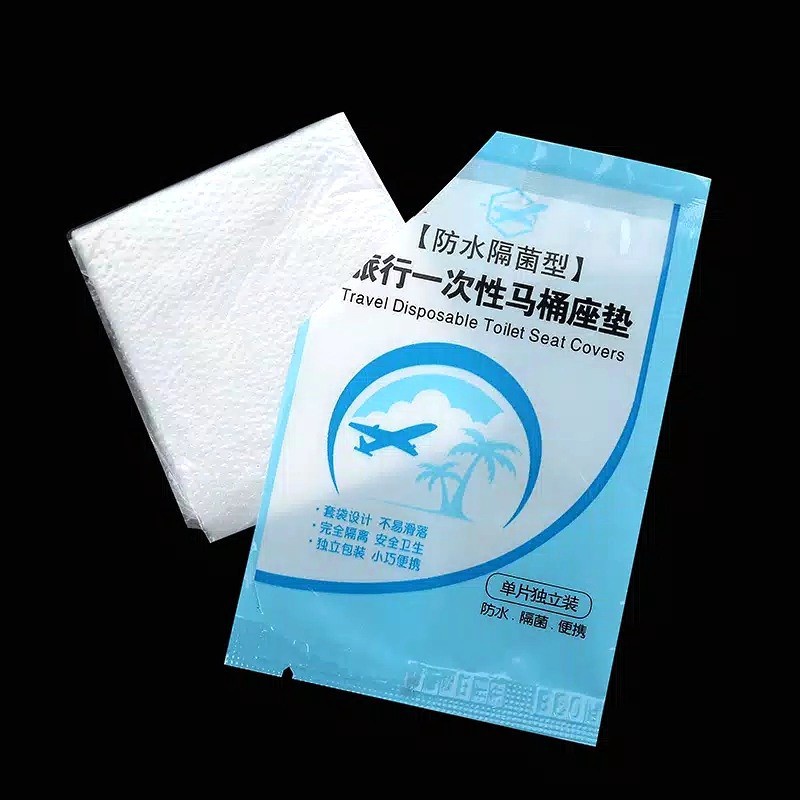 Alas Plastik Wc Toilet Closed Duduk Anti Bakteri Virus Air Pencegah Penyakit Menular Portable Closet