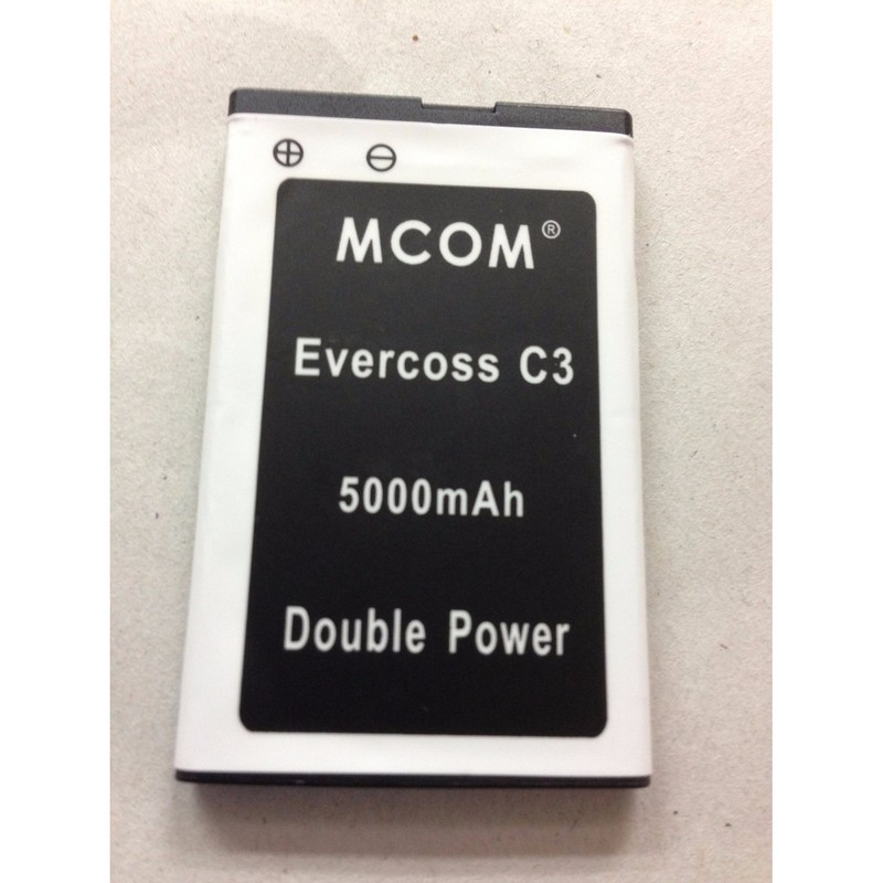 Battery Batre Baterai Double Power Mcom Evercoss Cross C3