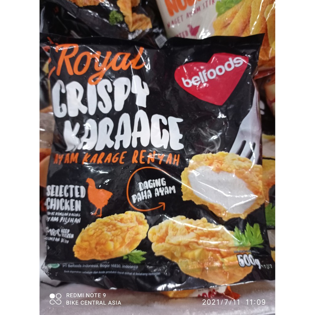 

BELFOODS ROYAL CRISPY KARAGE AYAM KARAGE 500GR