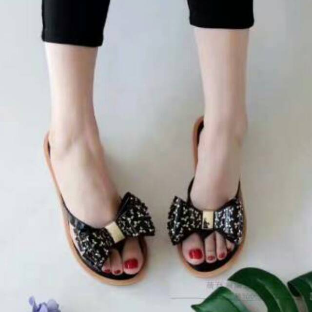 Sandal wanita import melissa ultragirl sweetxvi