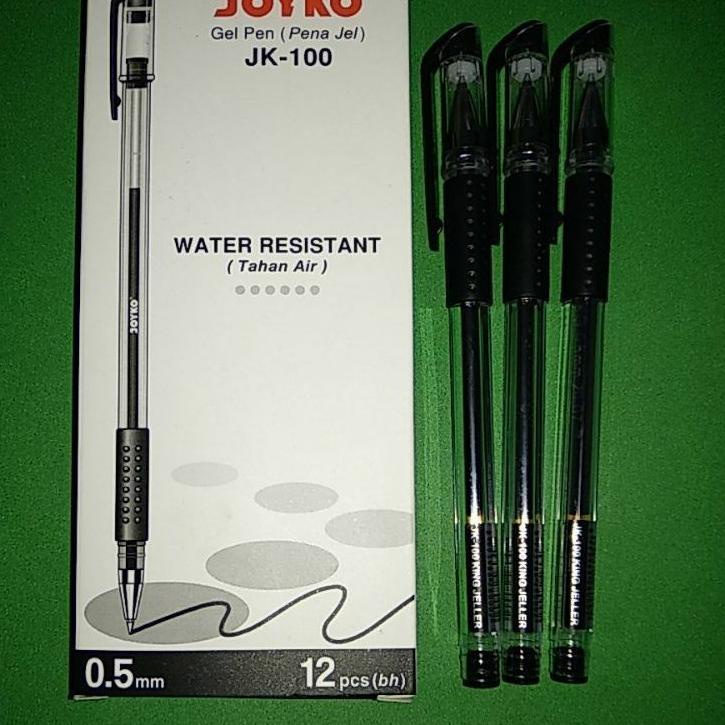 

codeMm3M7--Pulpen Gel Pen JK-100 Joyko Isi 12