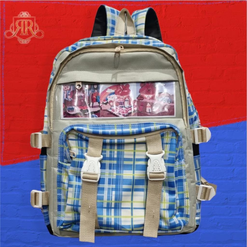 rasta_bags17 - Tas Sekolah Anak Perempuan Sd Smp Sma Ransel Kerja ORIGINAL Tas Sekolah Cewek Laki BackPack IMPORT