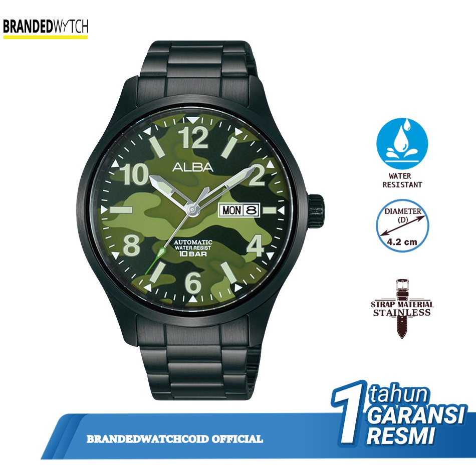 Jam Tangan Alba Pria AL4313X1 Original Alba AL4313 Diameter 4,2 cm