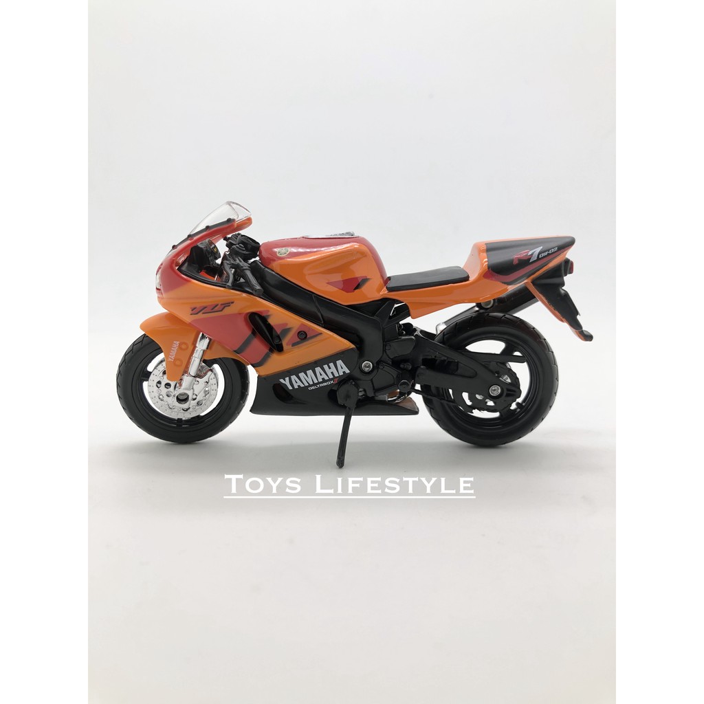 Maisto Diecast - Yamaha YZF-R7 Skala 1:18 (Oranye)