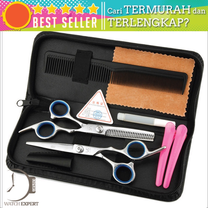 Bisa COD Set Gunting Rambut Salon Profesional - Biutte.co BHT002