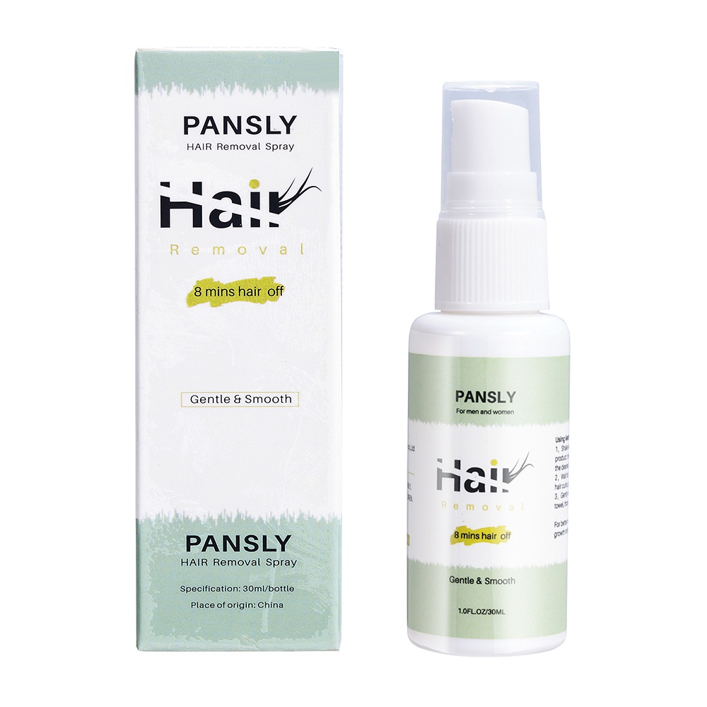 SHINE STAR - PANSLY Hair Removal Spray Perontok Bulu ketiak &amp; Kemaluan Menghilangkan Bulu Kaki Tangan Permanen