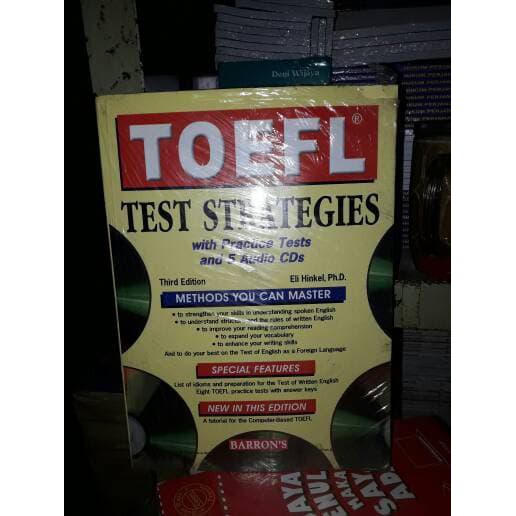 MUST HAVE TOEFL TEST STRATEGIES THIRD EDITION (PLUS CD AUDIO) TERBARU