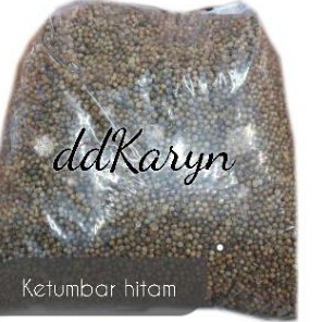 

250gr Biji Ketumbar Hitam Premium/black coriander seeds