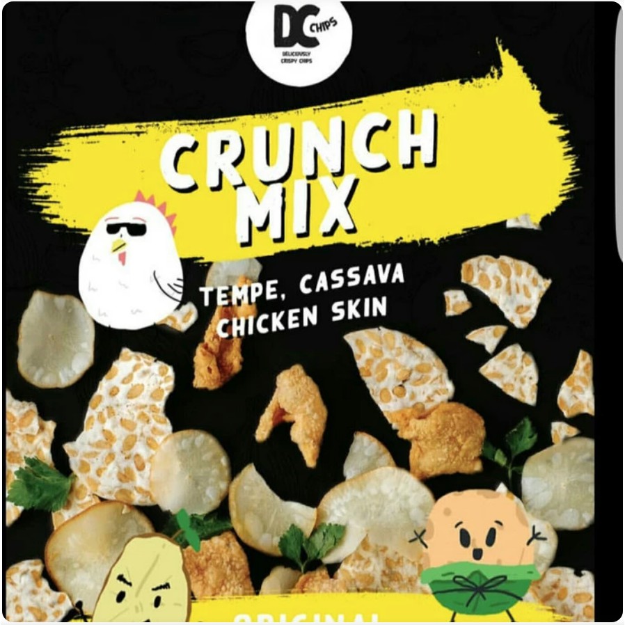 

DC Chips Crunch Mix, 3 in 1snack