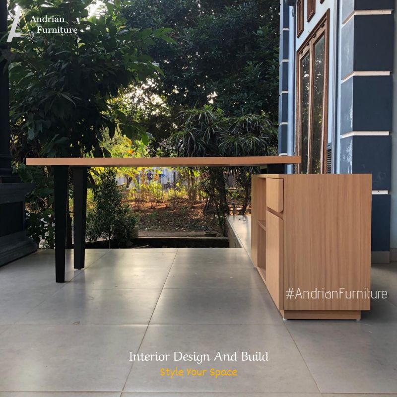 CUSTOM | Meja Direksi / Direktur Minimalis HPL - Office Desk