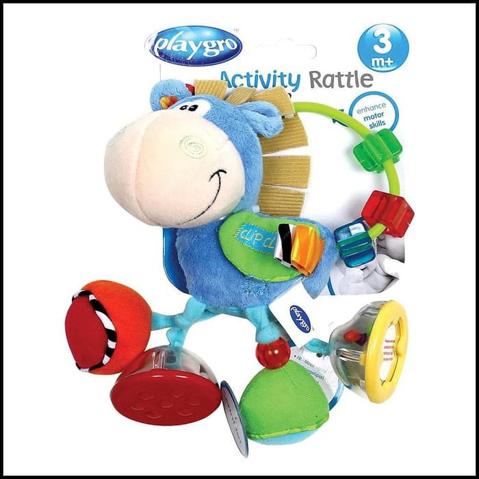 Playgro Clip Clop Activity Rattle