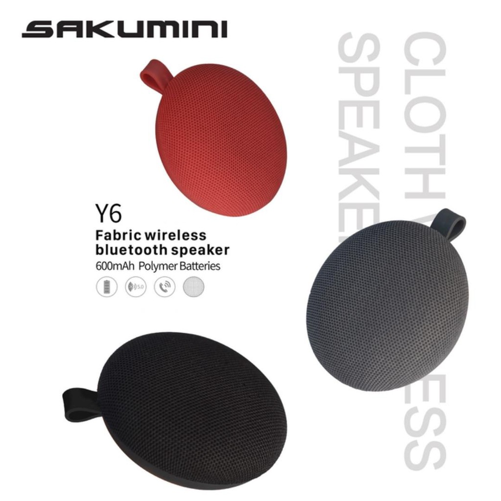 Speaker Bluetooth WIRELESS kualitas PREMIUM SAKUMINI Y6 KIIP MURAH-7