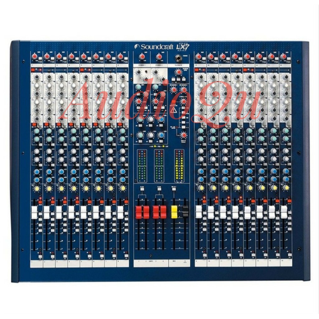 Mixer Audio Soundcraft LX7II/ LX7 II/ LX 7 II 16Channel Grade A