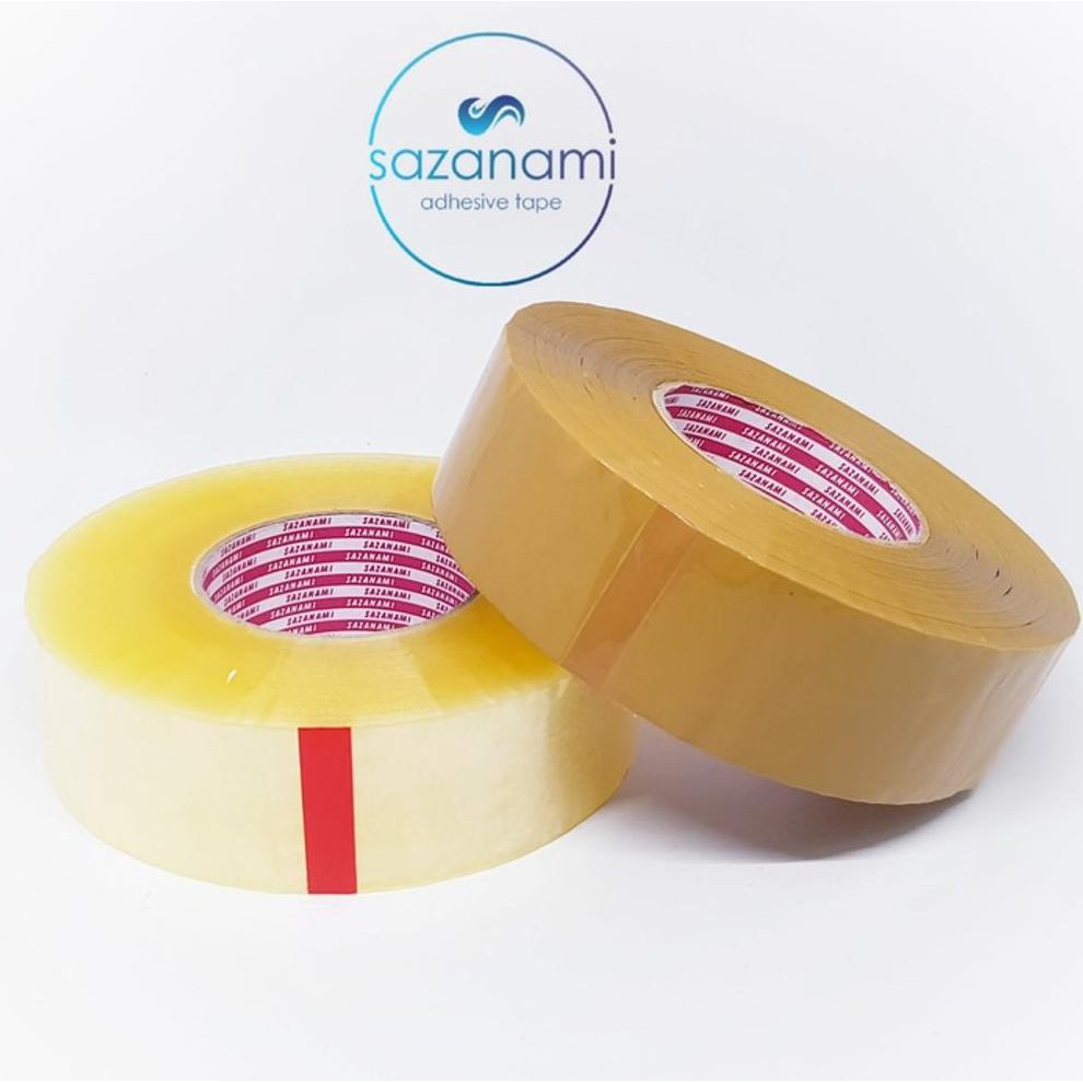 

TERMURAH sazanami OPP 48mm x 500Y Lakban JUMBO