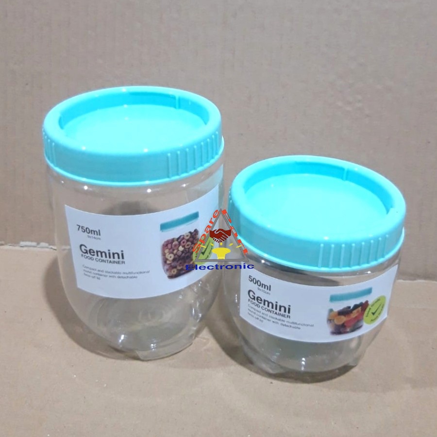 TOPLES PREMIUM PLASTIK TUMPUK SET 750ML &amp; 550ML FOOD GRADE TERMURAH