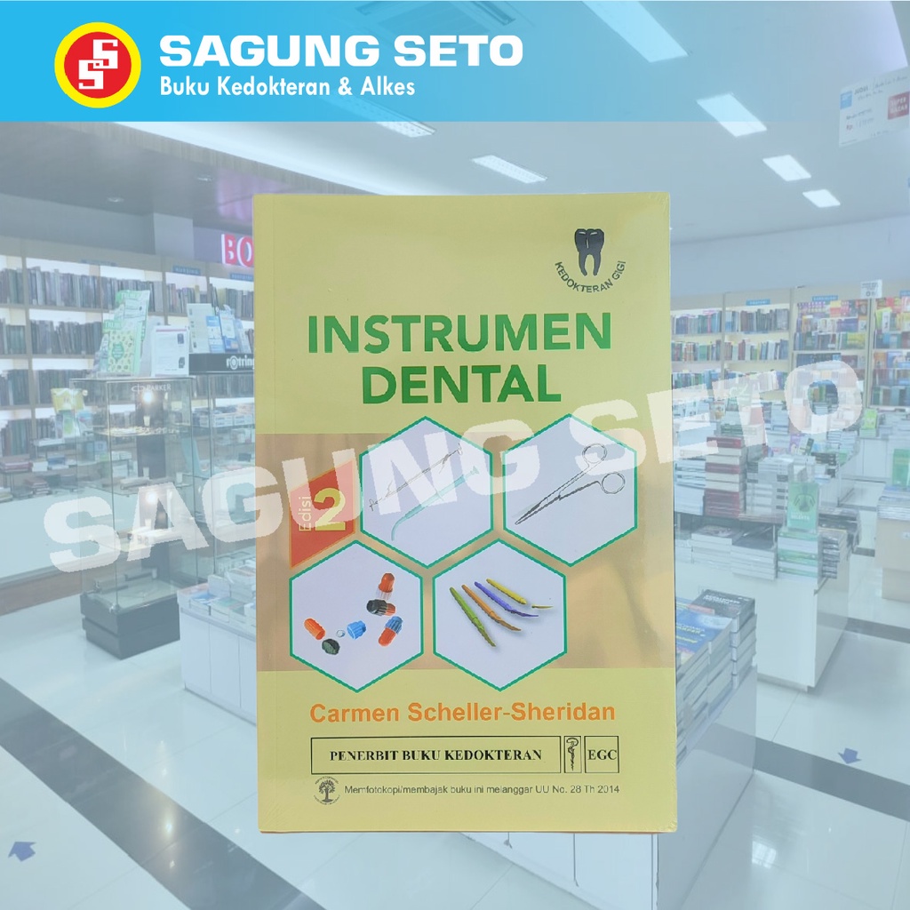 BUKU INSTRUMEN DENTAL EDISI 2  / BUKU KEDOKTERAN GIGI - CARMEN