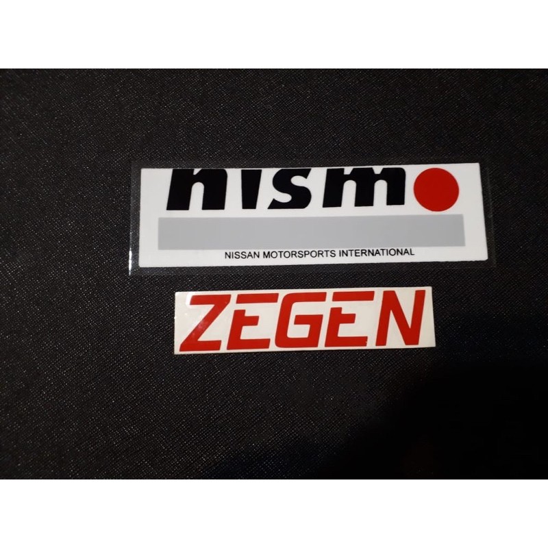 

Stiker sticker nismo tempel dalam stick on